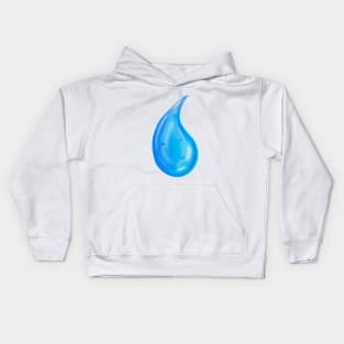 Pouring whale oil painted Kids Hoodie